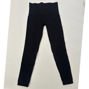 SPANX Black Seamless High Waisted Leggings M/M